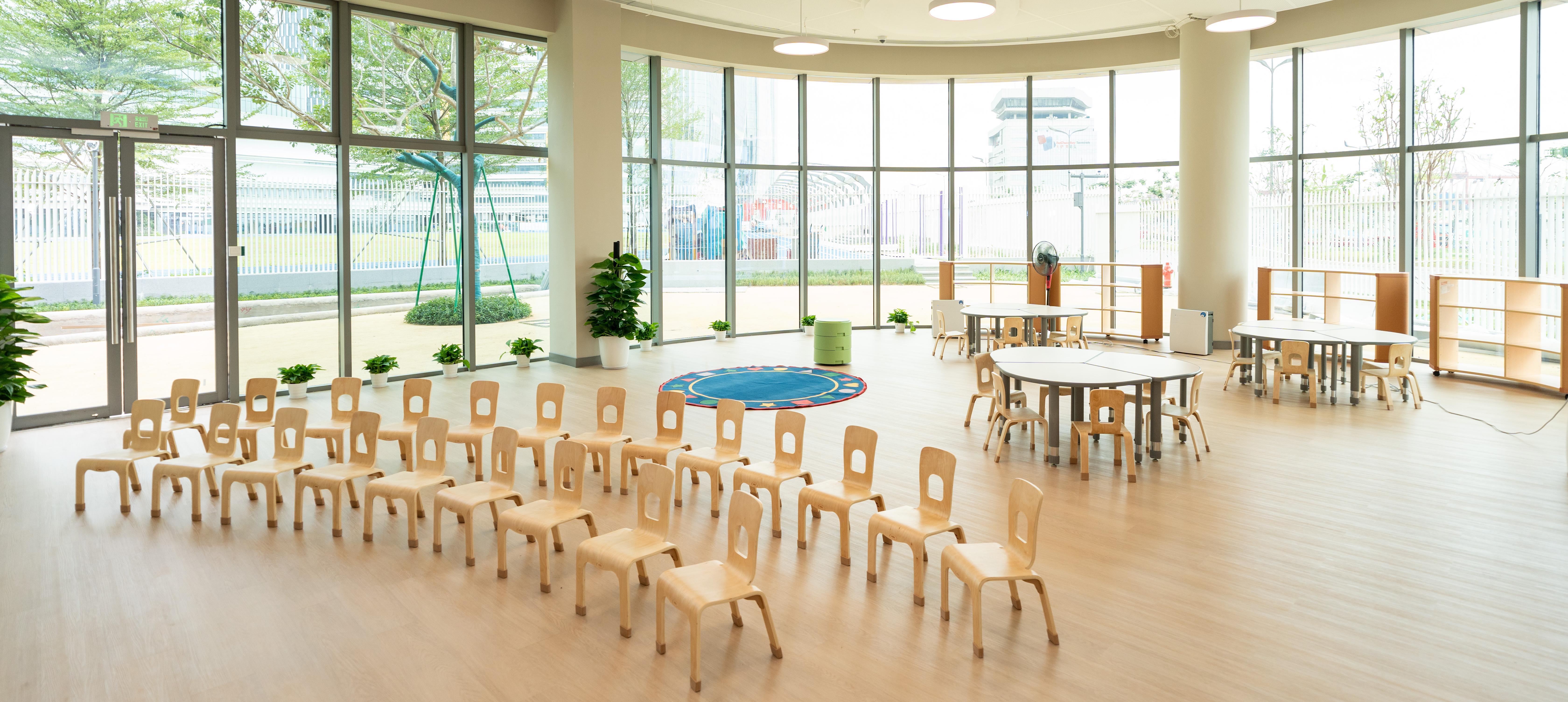 明湾国际幼儿园教室